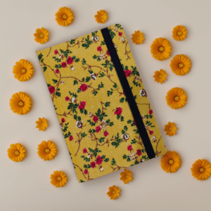 yellow Floral Diary