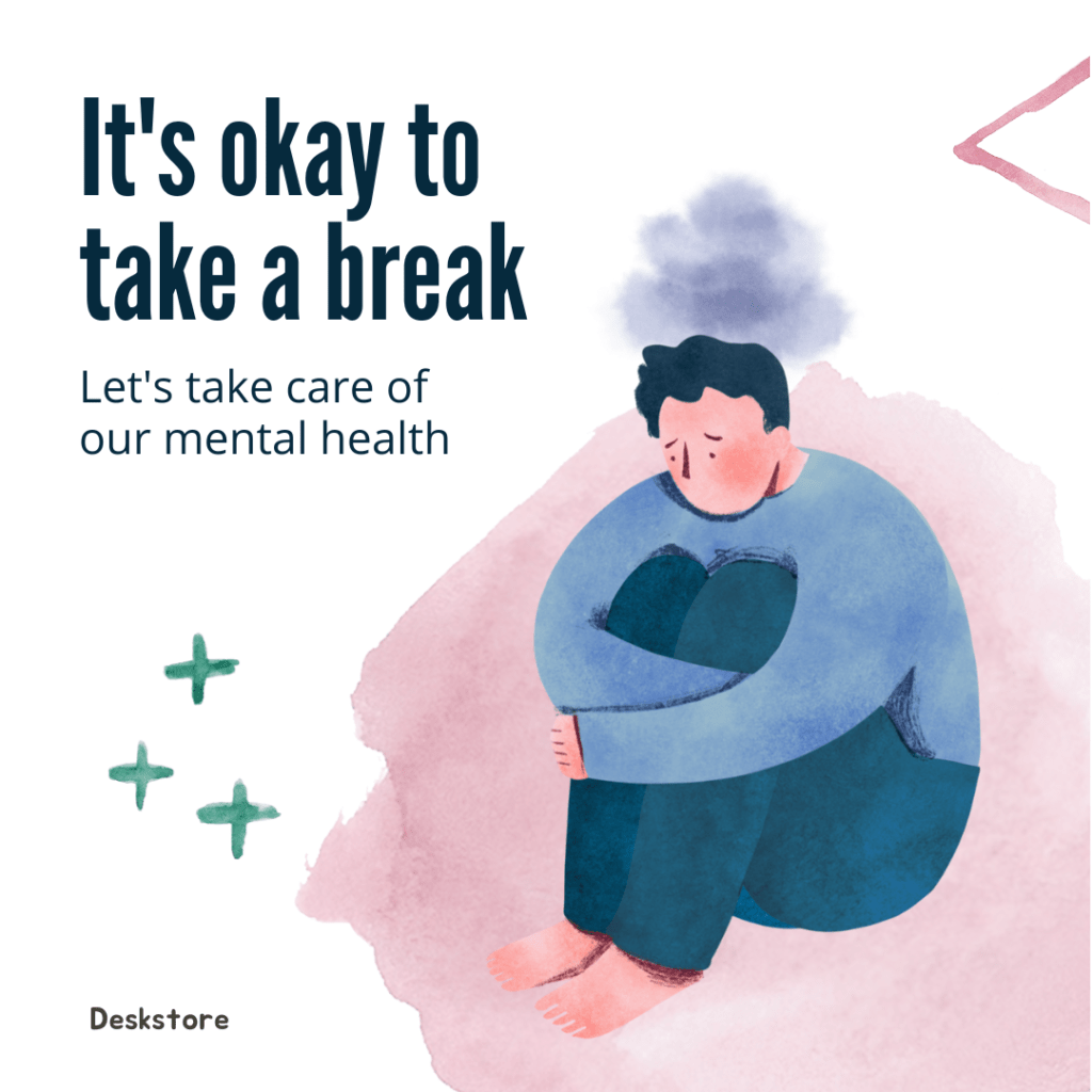 It's okay to take a break