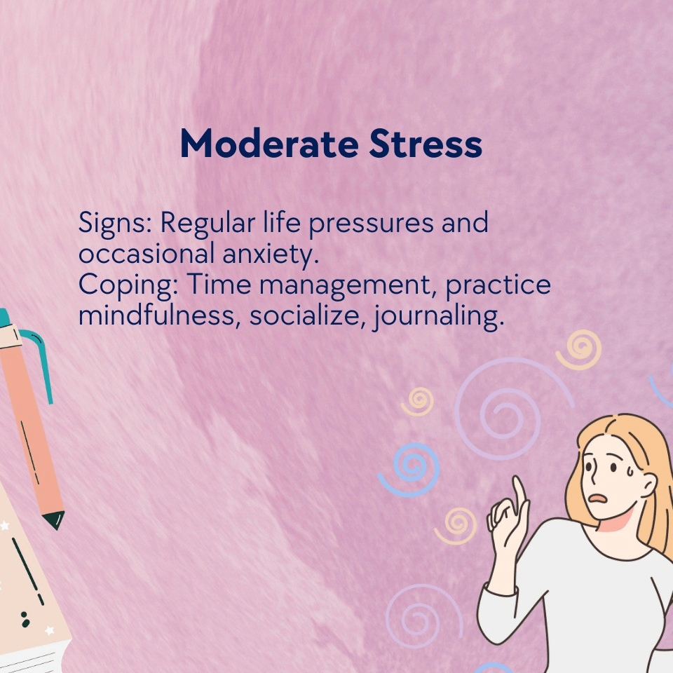 moderate stress