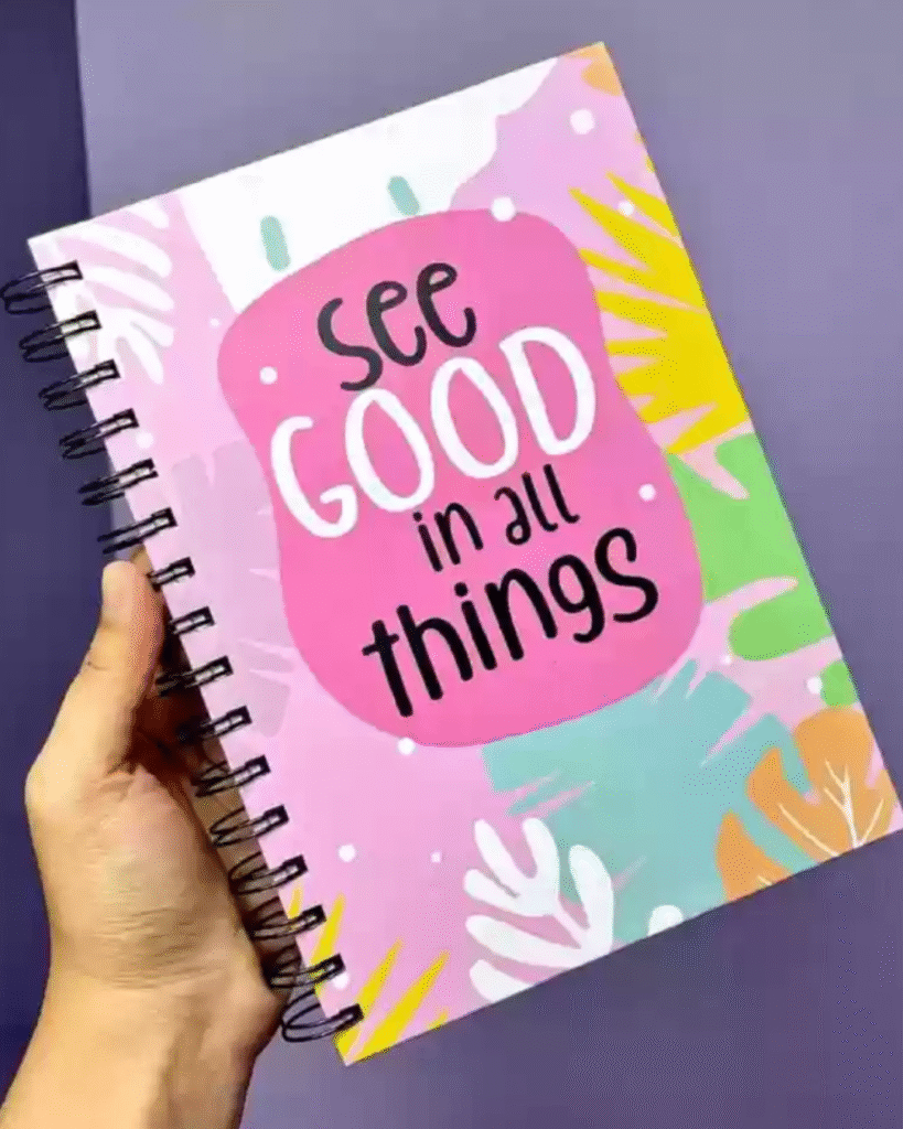 See Good Spiral notebook