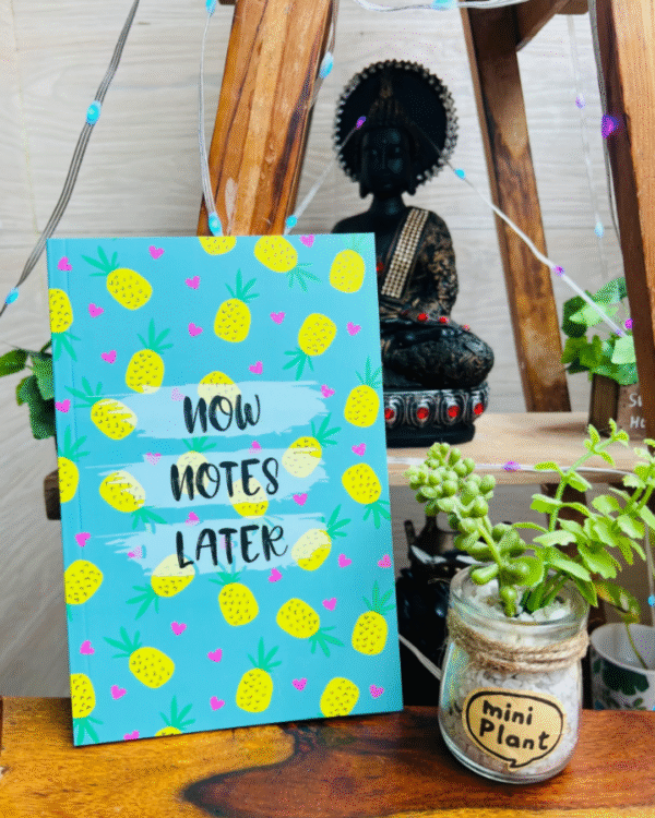 now notes later diary
