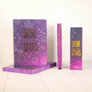 Premium Side-Printed Shine stars Diary