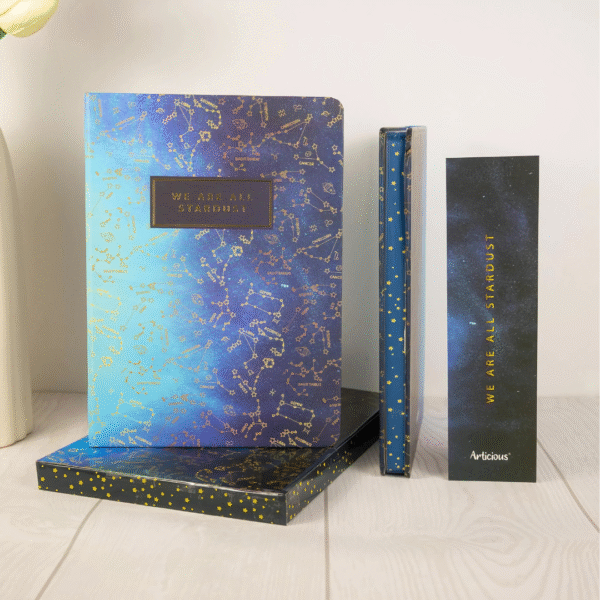 Premium Side-Printed Stardust Diary