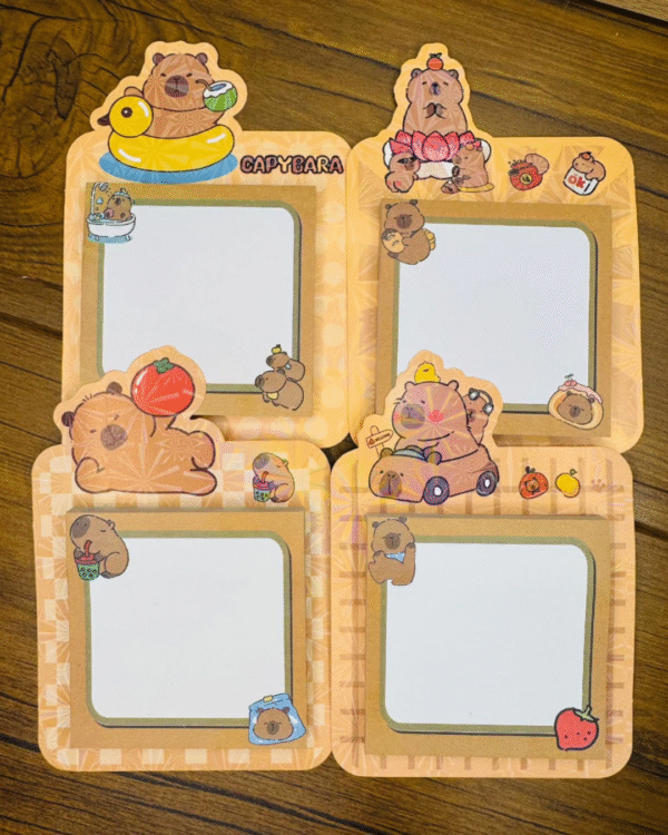 Capybara Memo Pads