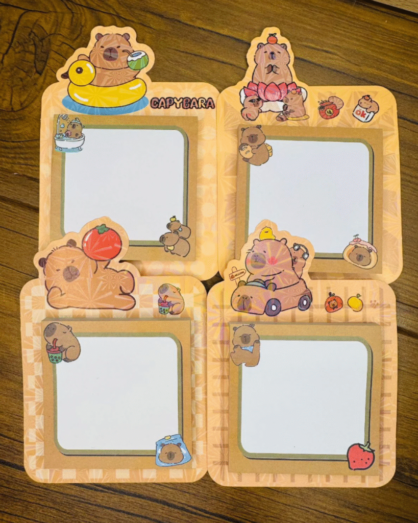 Capybara Memo Pads
