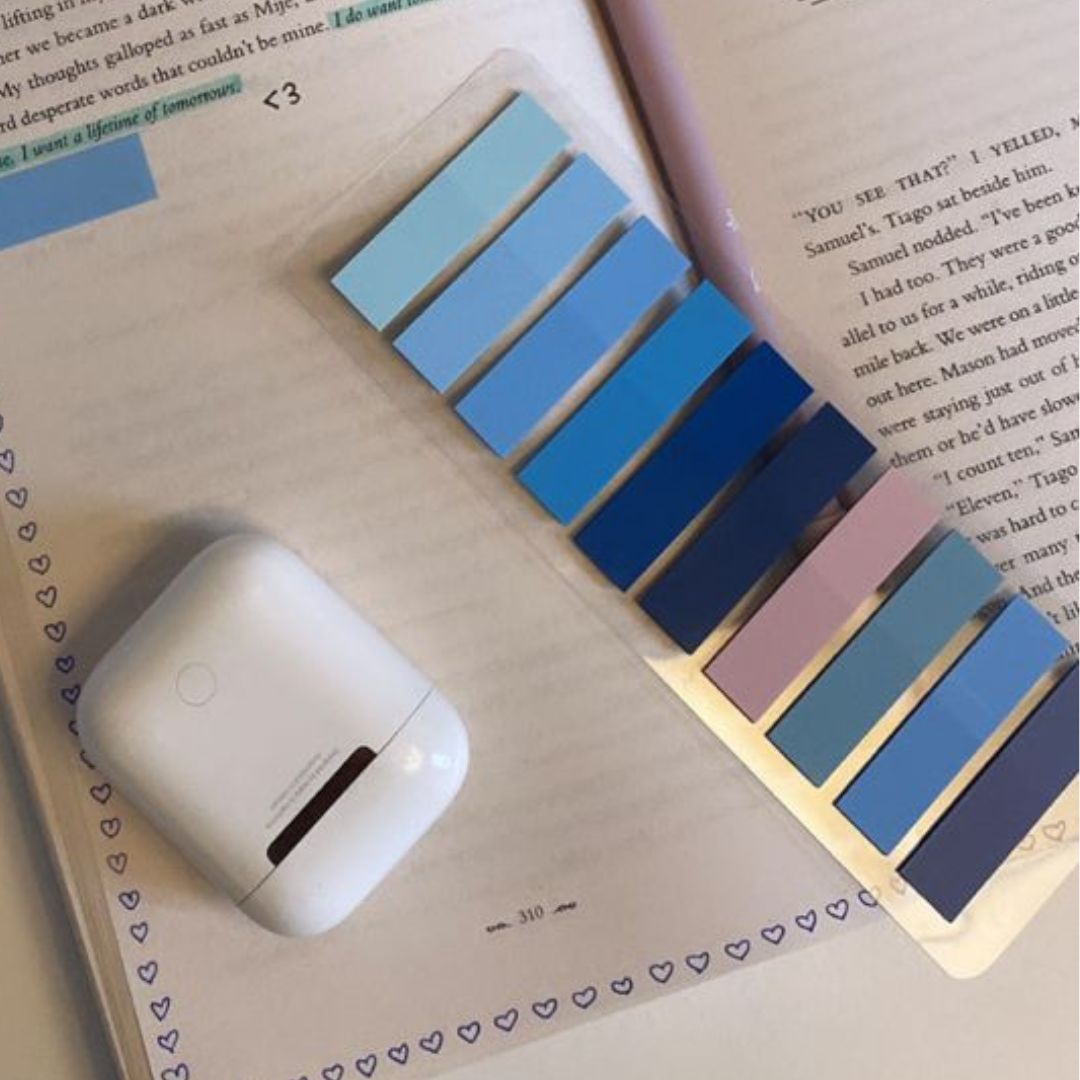 Morandi Sticky Notes- Blue