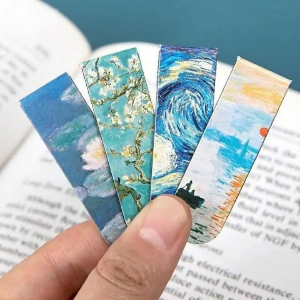 Van Gogh Magnetic Bookmarks