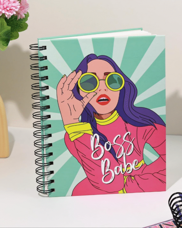 Boss Babe Spiral Diary