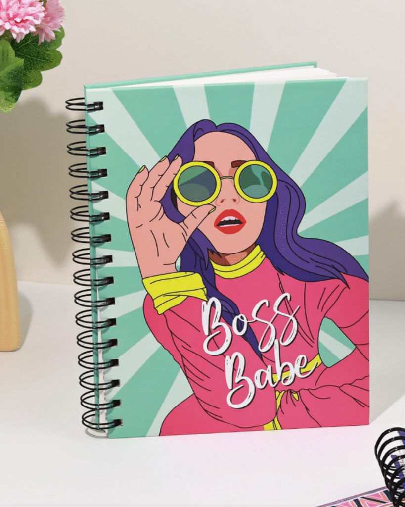 Boss Babe Spiral Diary