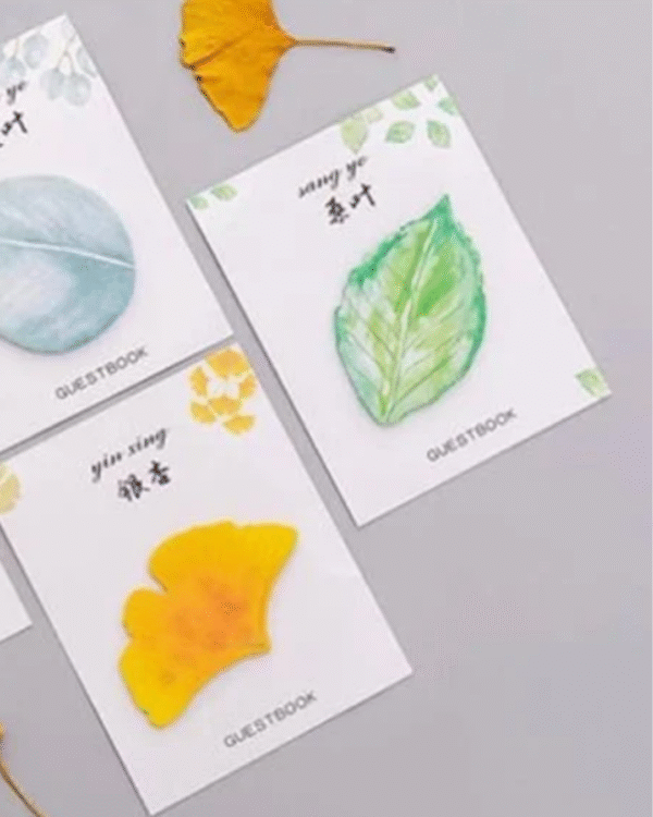 Cute Sakura Leaf Sticky Notes 1