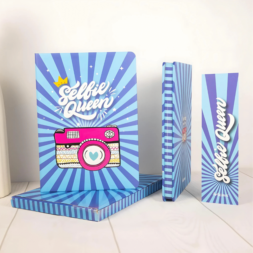 Premium Side-Printed Selfie Queen Diary