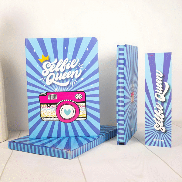 Premium Side-Printed Selfie Queen Diary