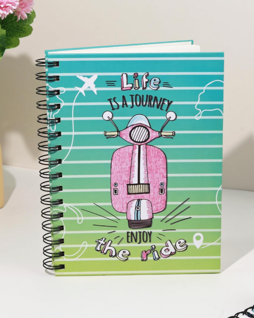 Life Journey Spiral Notebook