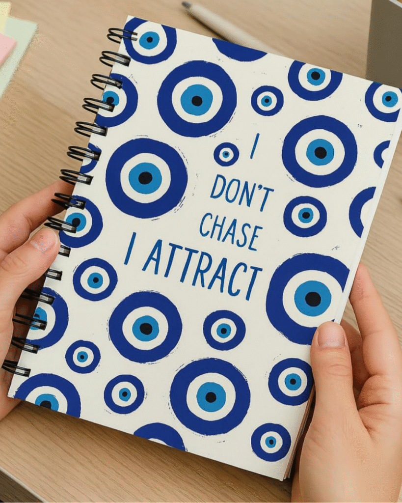 Evil eye Spiral Notebook
