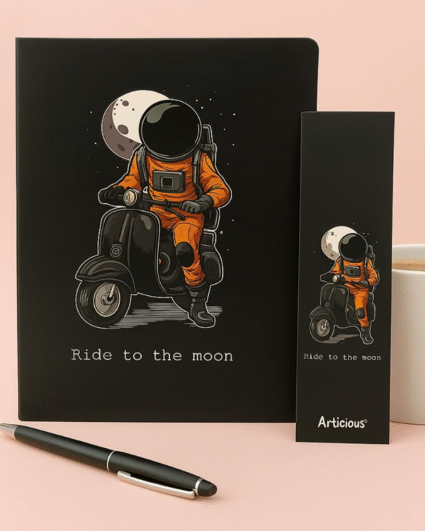 Premium Side-Printed Ride Moon Diary