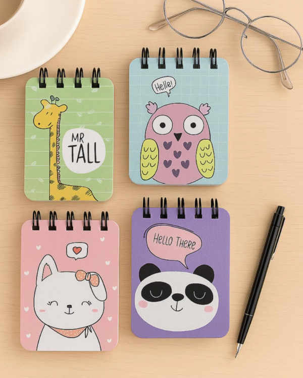 Zoo Tales Pocket diaries (set of 4)