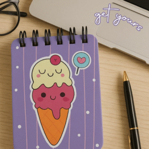 Ice Cream Pocket ize Diary