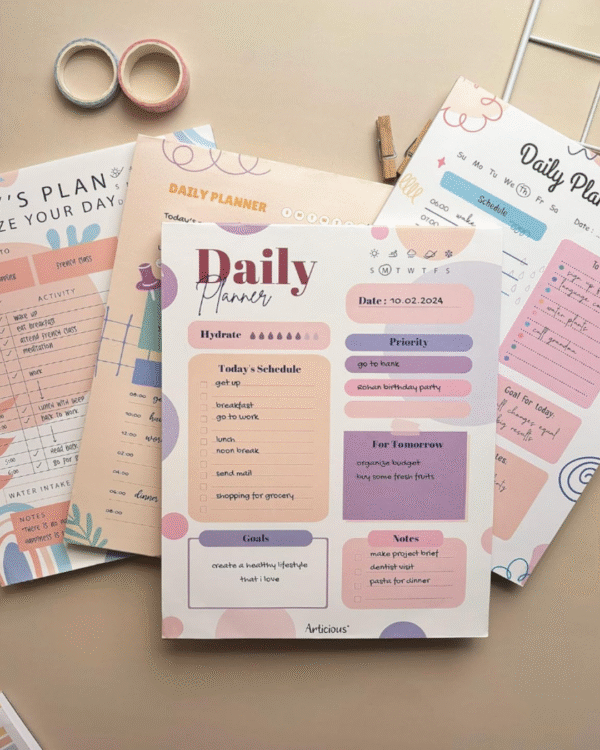 Planner (Set Of 4)