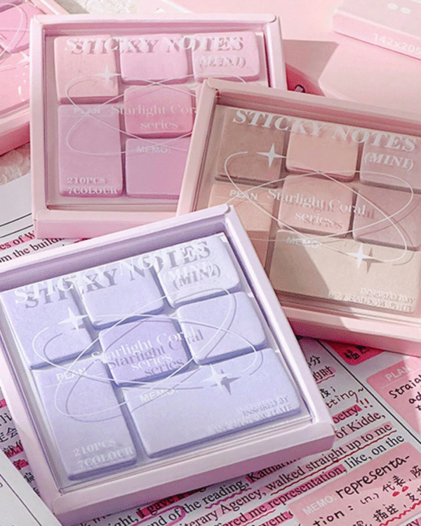Mini Pastel Sticky Notes