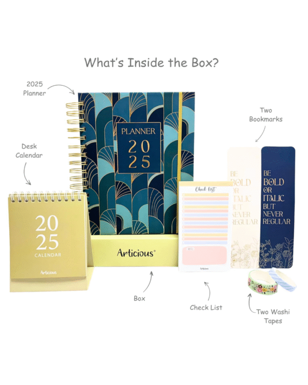 Green Leaf Planner Kit 1