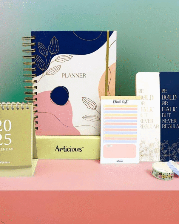 Pink-Blue Planner Kit