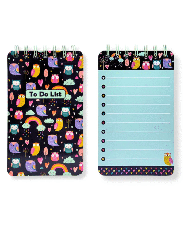 Sleepy Owl Mini To Do 1