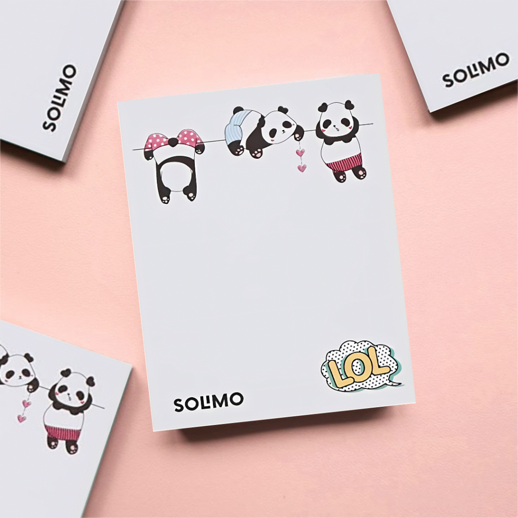 Panda Memo Pad