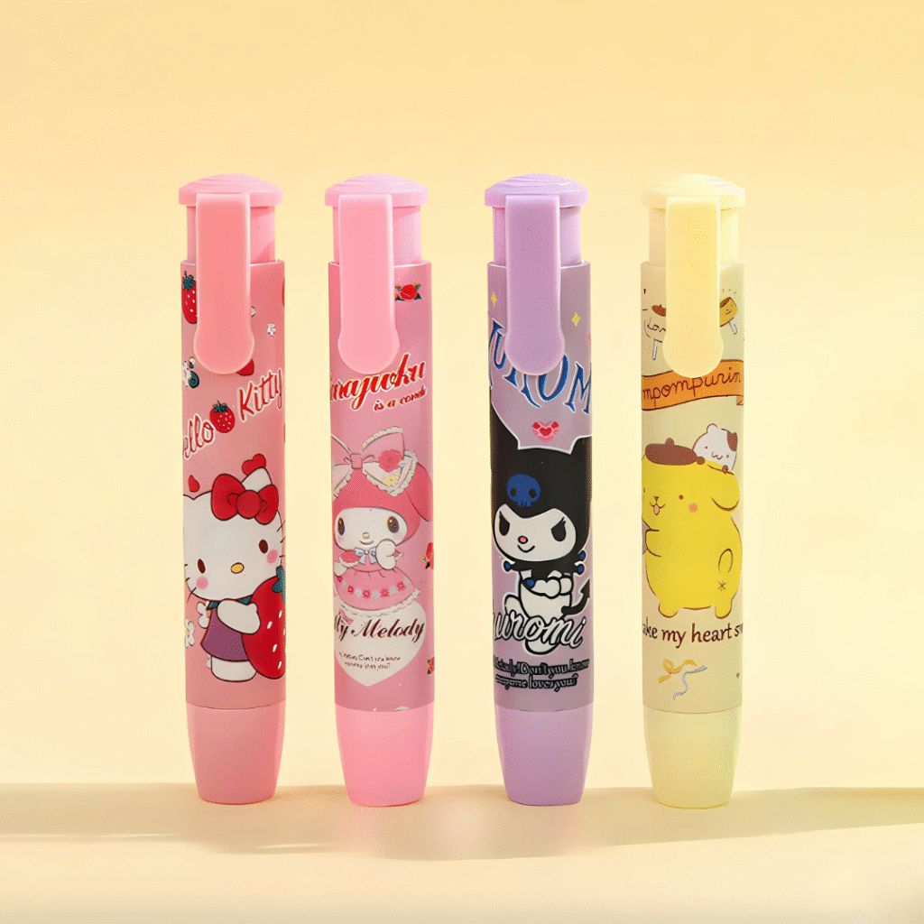 Kawaii Cartoon Retractable Eraser