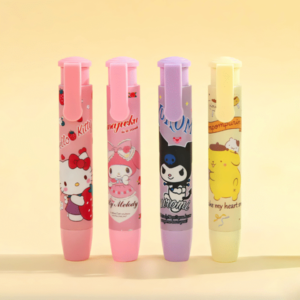 Kawaii Cartoon Retractable Eraser