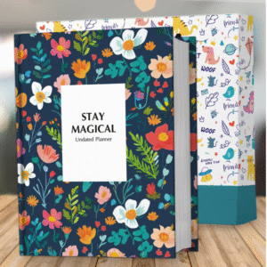 Enchanted Bloom- Undated Daily Planner and Life Journal | Edition 2025