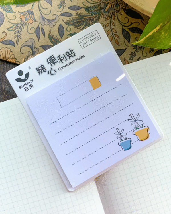 Plant memo pad