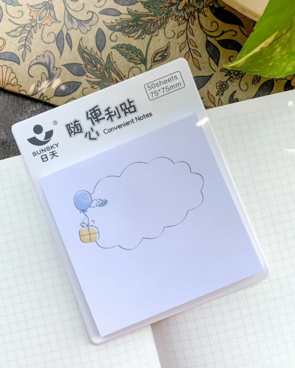 Ballon Memo Pad
