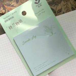 Green Memo Pad