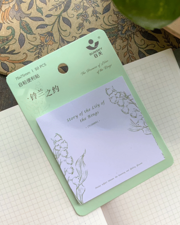 Lily memo Pad