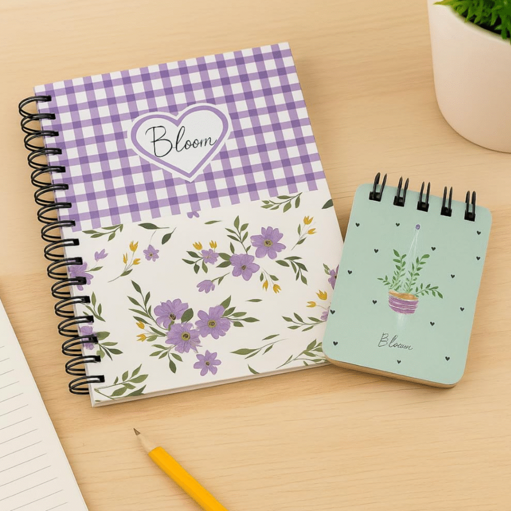 Bloom Floral Notebooks (Set of 2)
