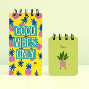To Do List & Pocket Diary Combo (Good Vibes Only Grow)
