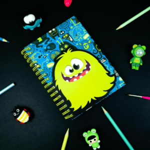 Monster Spiral Notebook