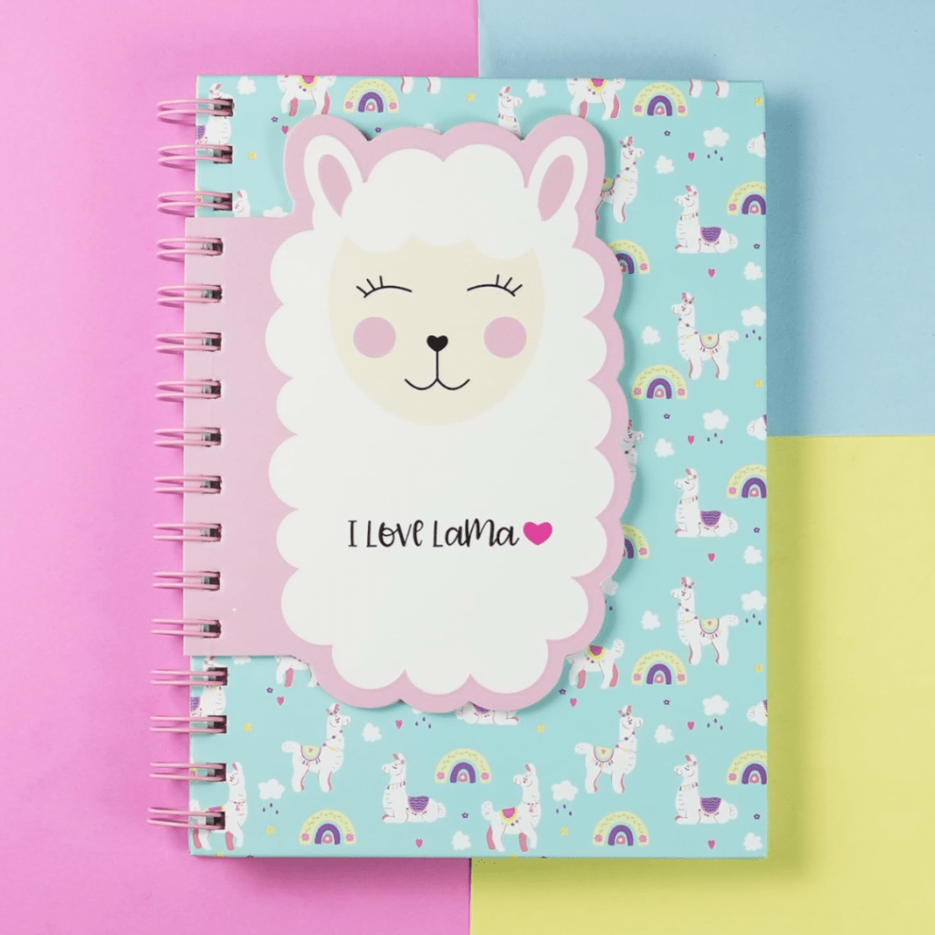 Lama Spiral Notebook