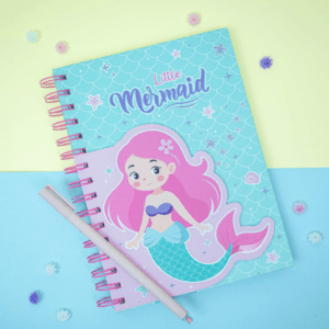 Mermaid Shaped Notebook