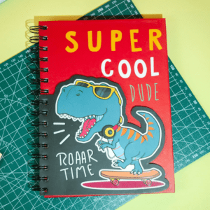 Dinosaur Shaped Notebook