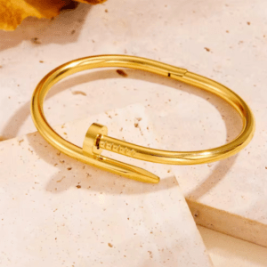 Screw Design Cuff Hand Bracelet