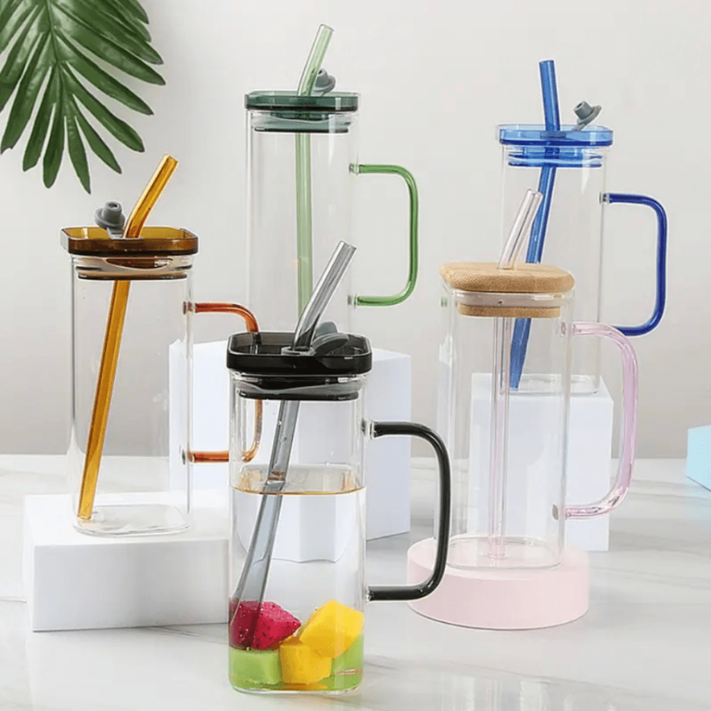 Transparent Glass Tumbler
