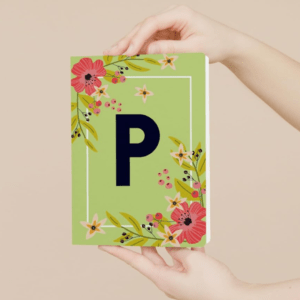 Initial P Premium Notebook