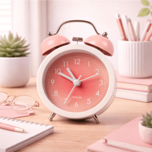 Alarm Clock (Peach)